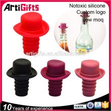 Muestras gratuitas Fancy Silicone Rubber Wine Bottle Stopper Sleeve